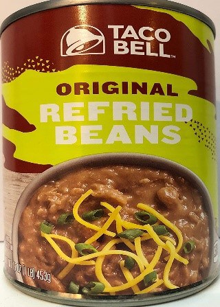 Taco Bell ORIGINAL REFRIED BEANS