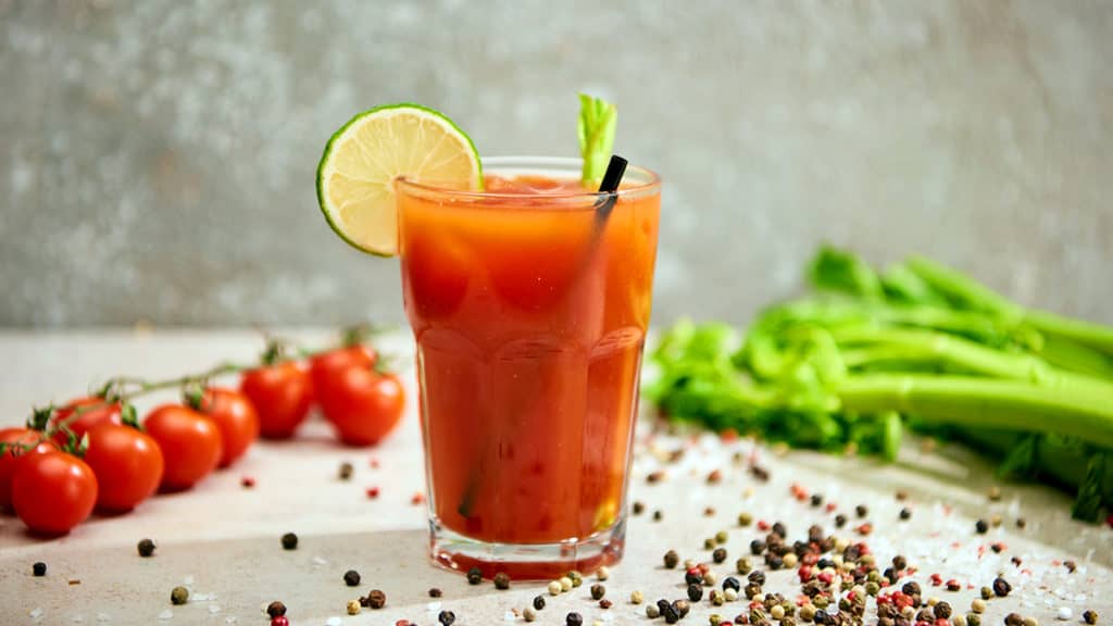 Tomato Juice and Chili Powder