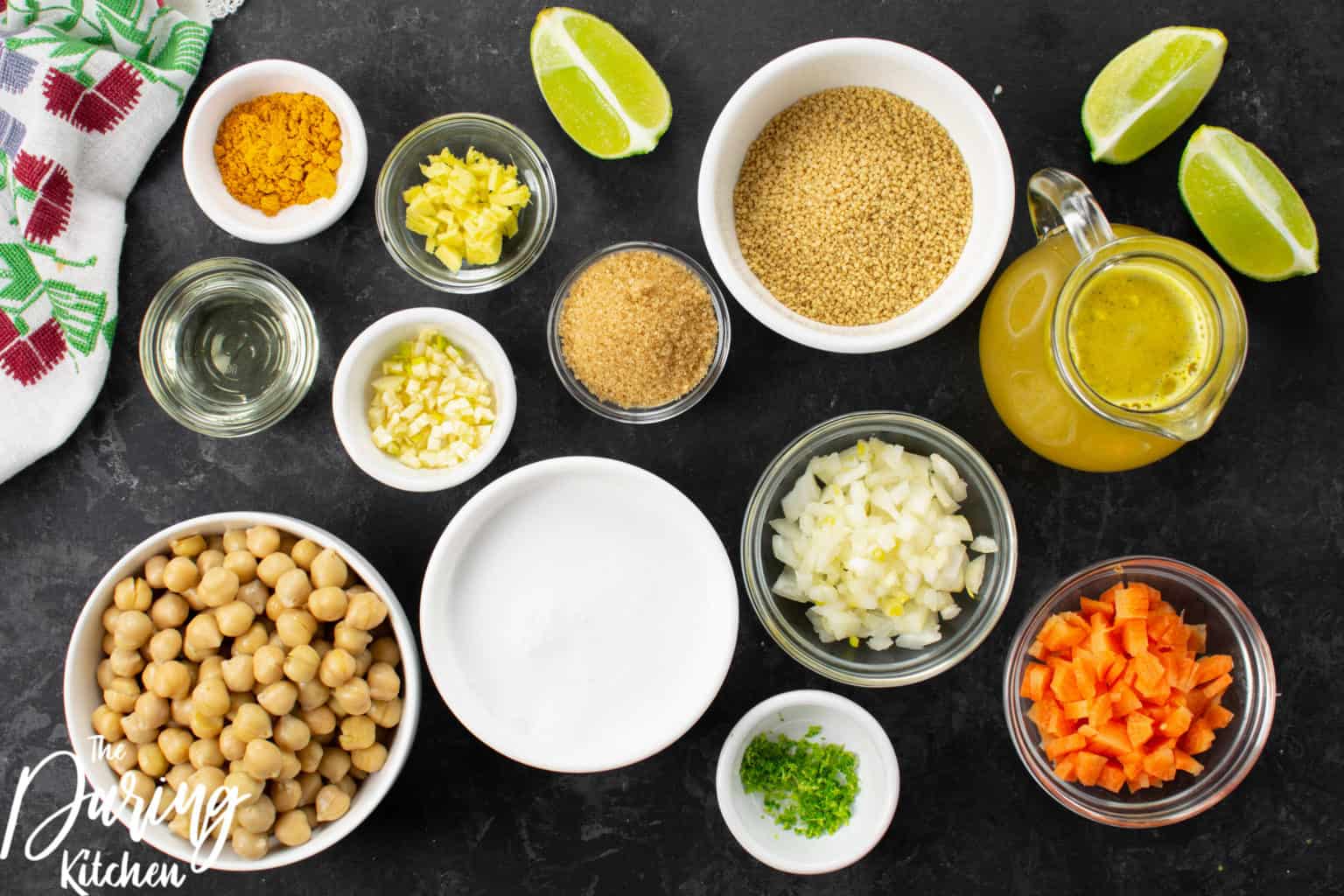 Creamy Coconut Chickpea Couscous Curry