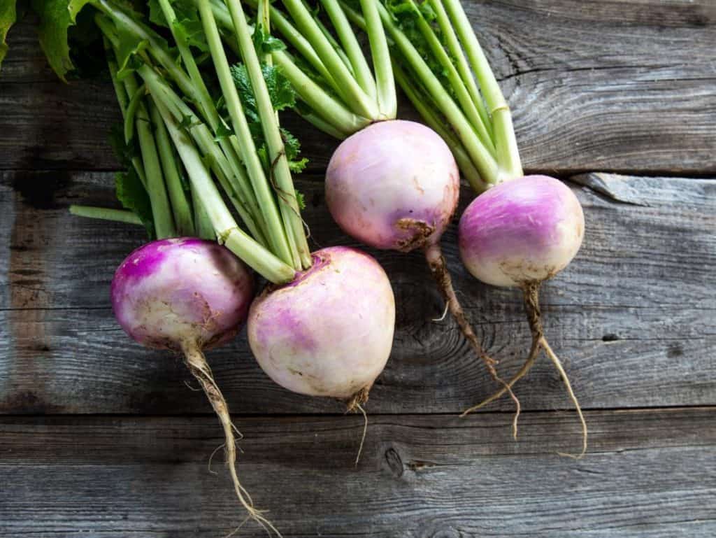 Bunch of turnips