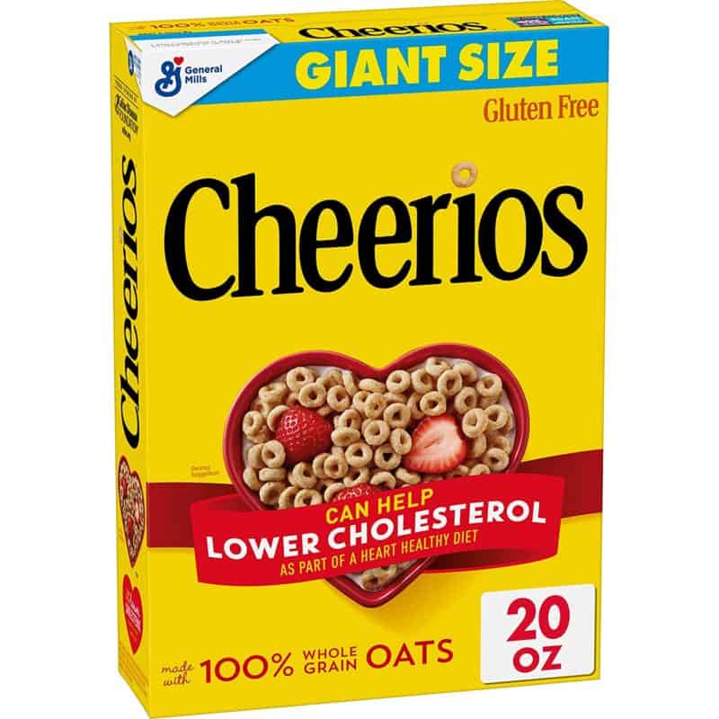 Cheerios whole wheat cereal