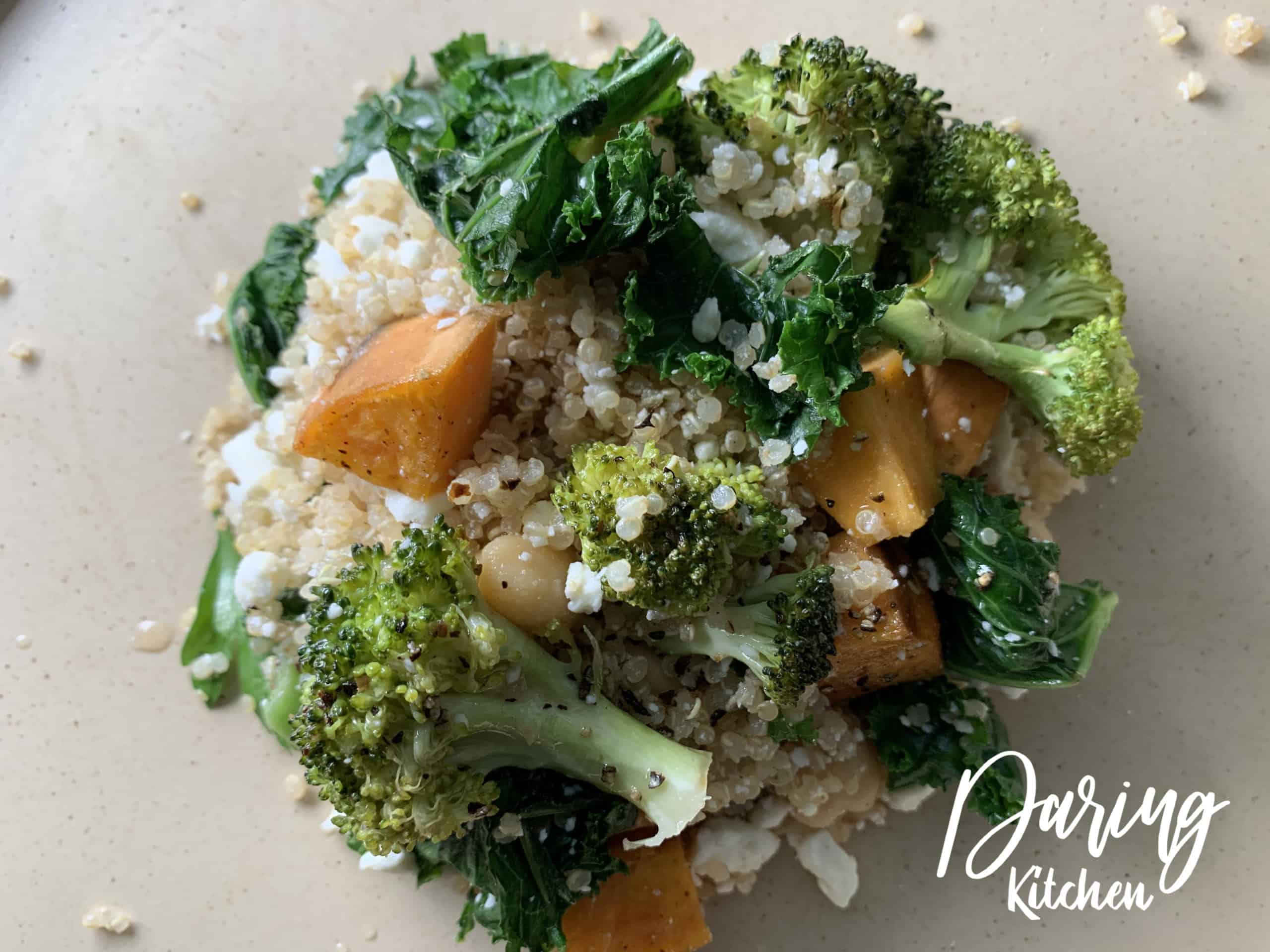 Simple Roasted Broccoli Quinoa Salad Daring Kitchen