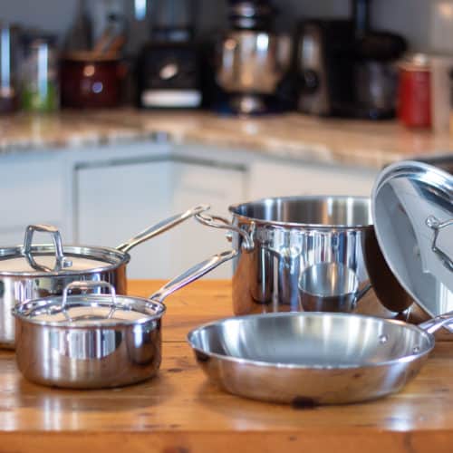 Now available—Ninja EverClad™ Stainless Steel Cookware. - Life At