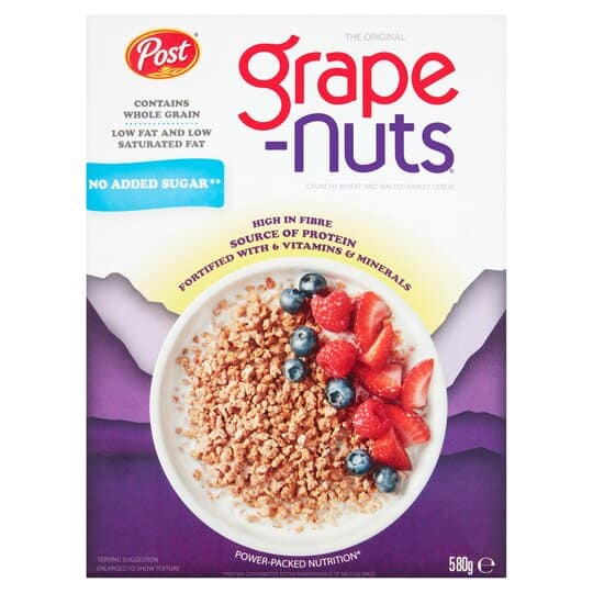 post grape-nuts cereal