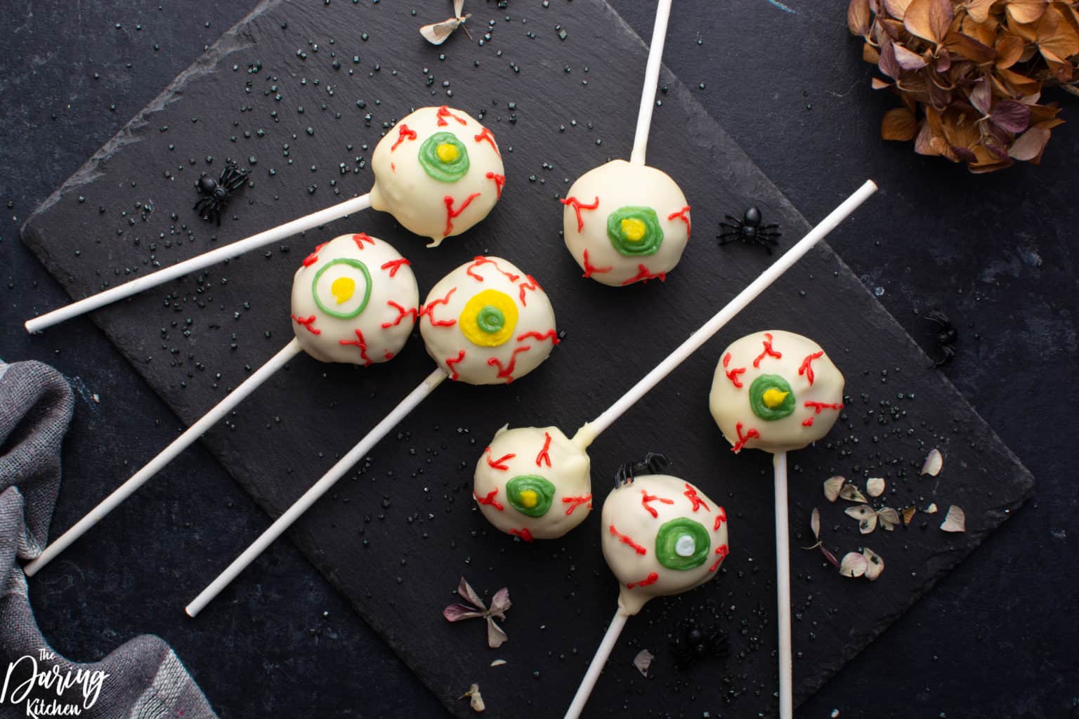 Eyeball Cake Pops {Halloween} Daring Kitchen