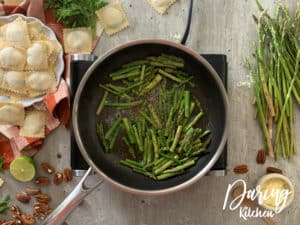 ravioli asparagus