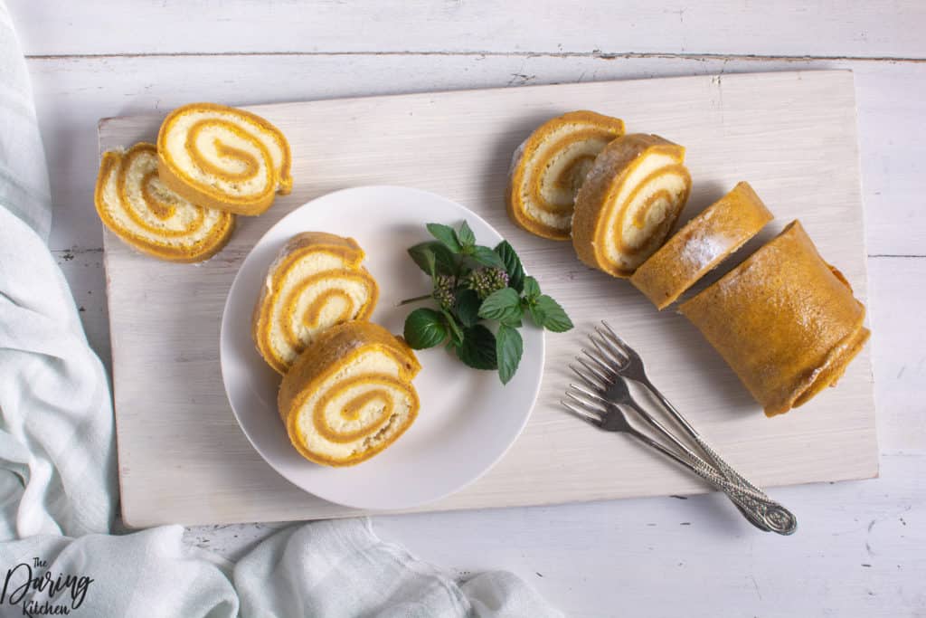 Pumpkin Swiss Roll