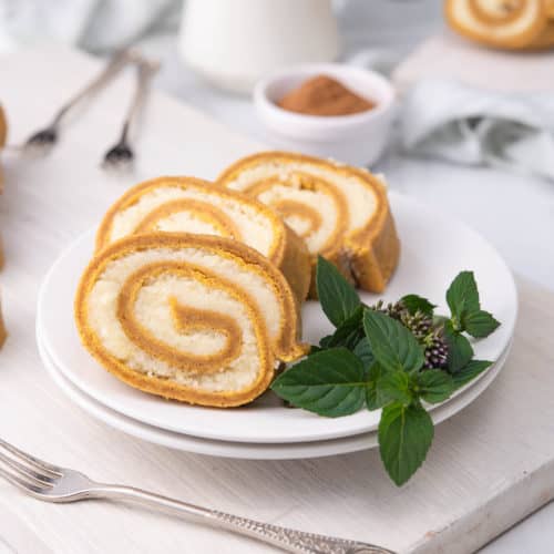 Pumpkin Swiss Roll