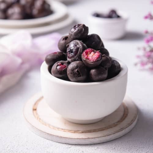 Chocolate blueberries