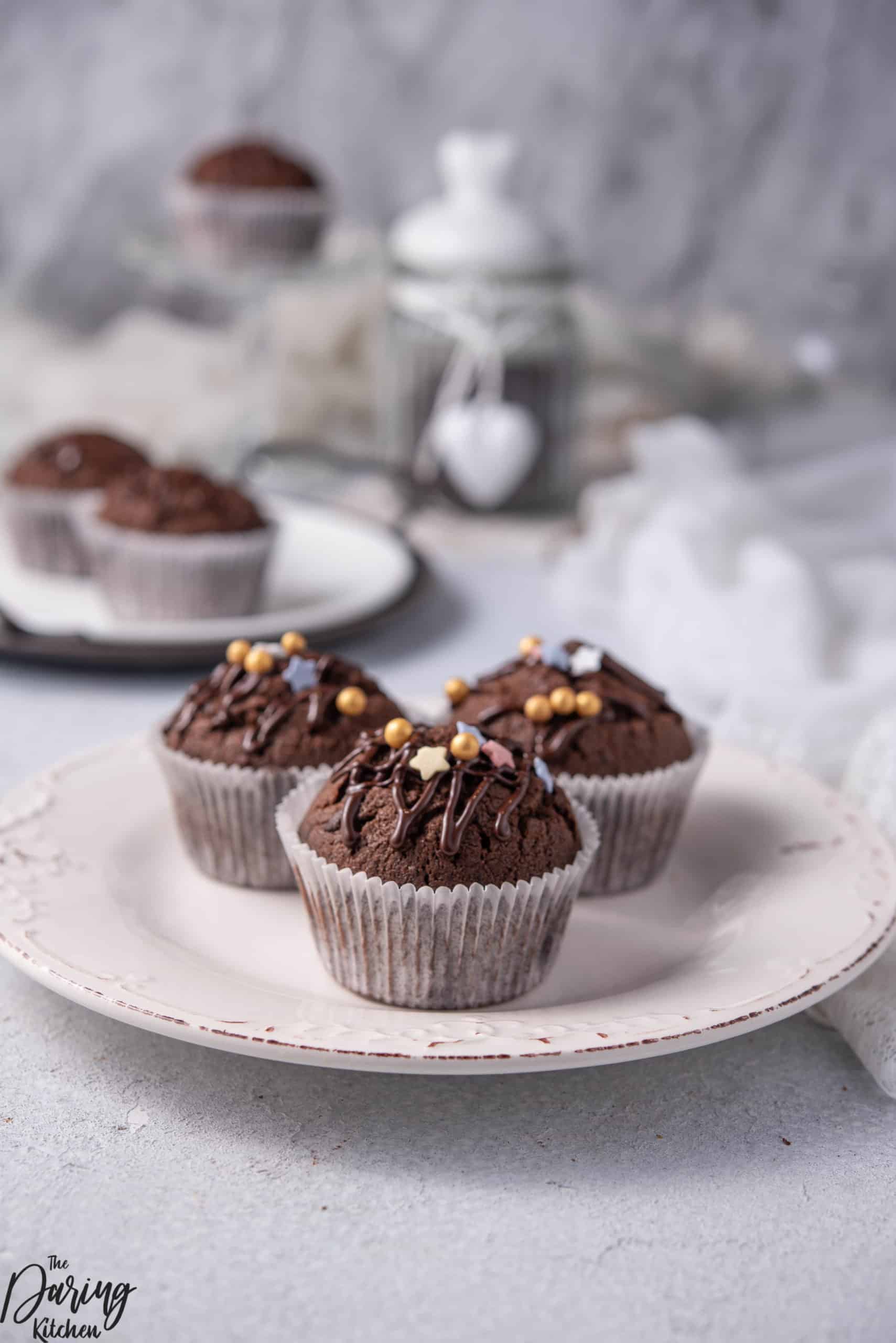 Chocolate Fudge Muffins Daring Kitchen