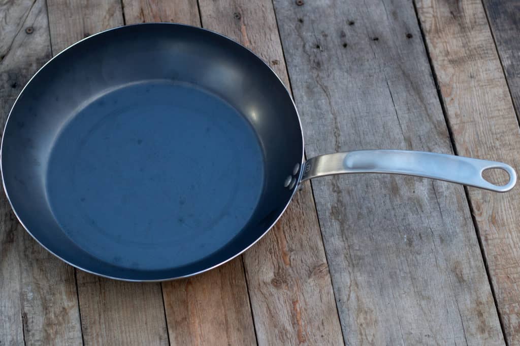 Blue Carbon Steel Skillet