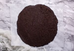chocolate tart roll out