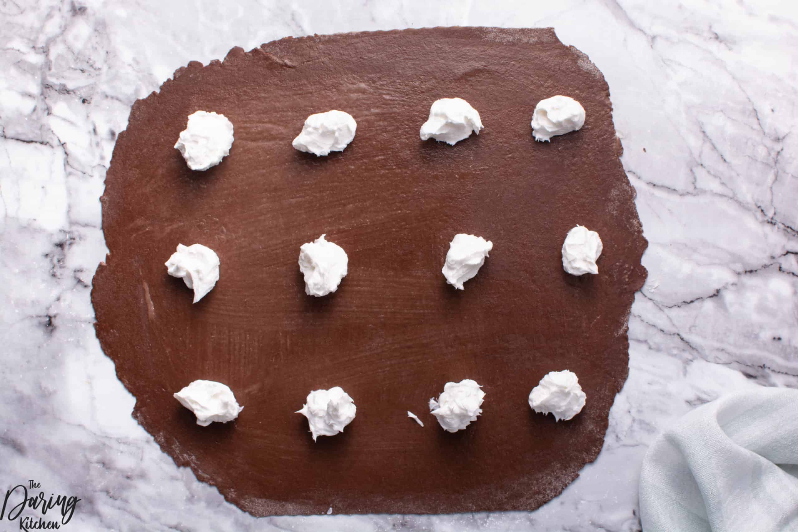 Chocolate Ravioli With Mascarpone