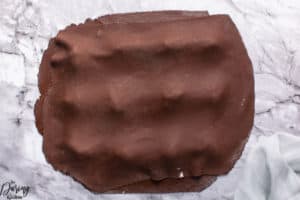 Chocolate ravioli second layer