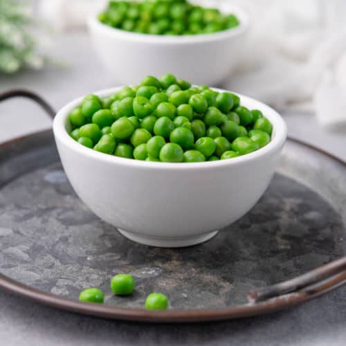 cooked peas