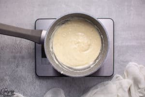 Creamed Peas cook flour