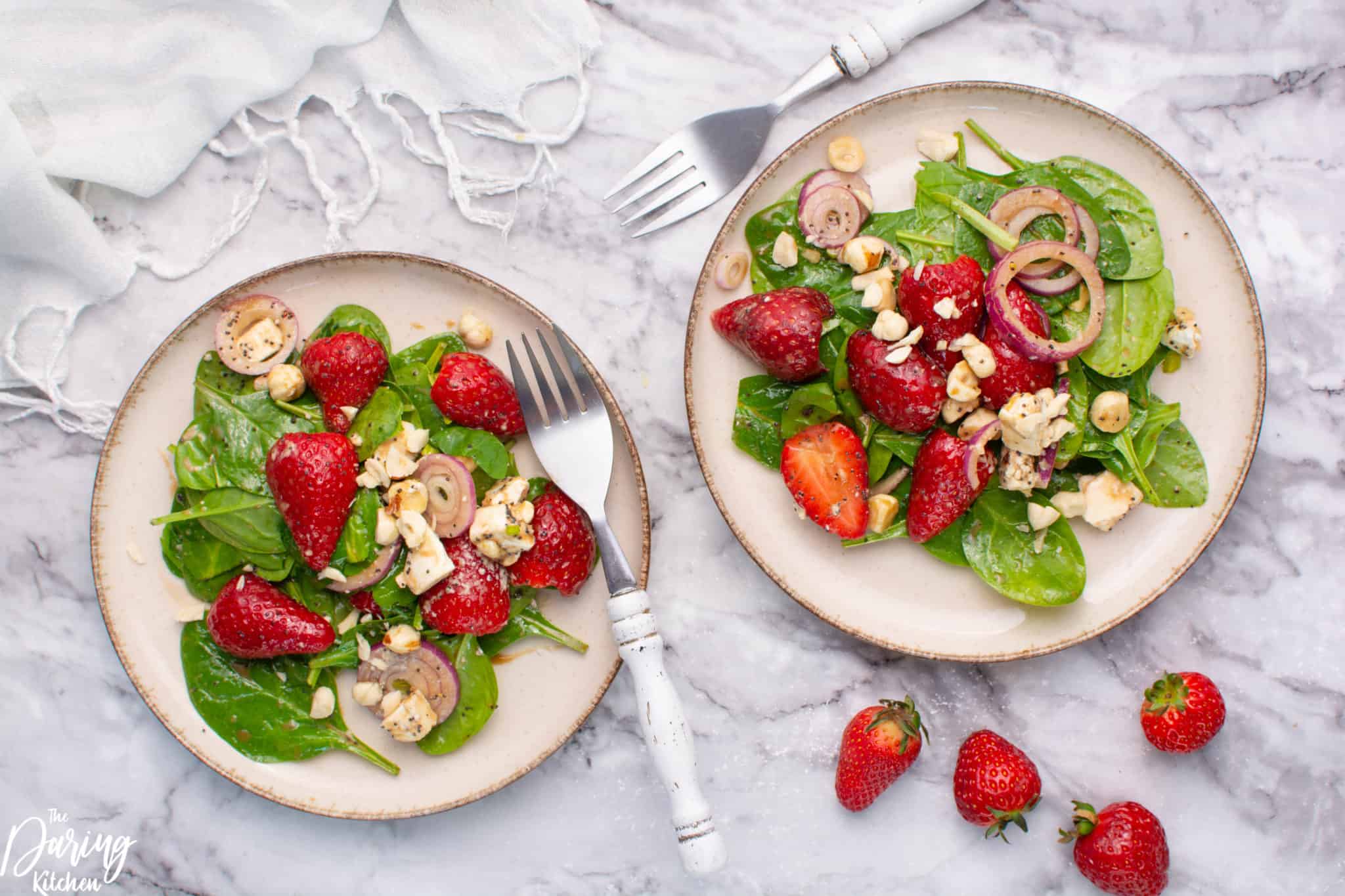 Strawberry Spinach Salad - Daring Kitchen