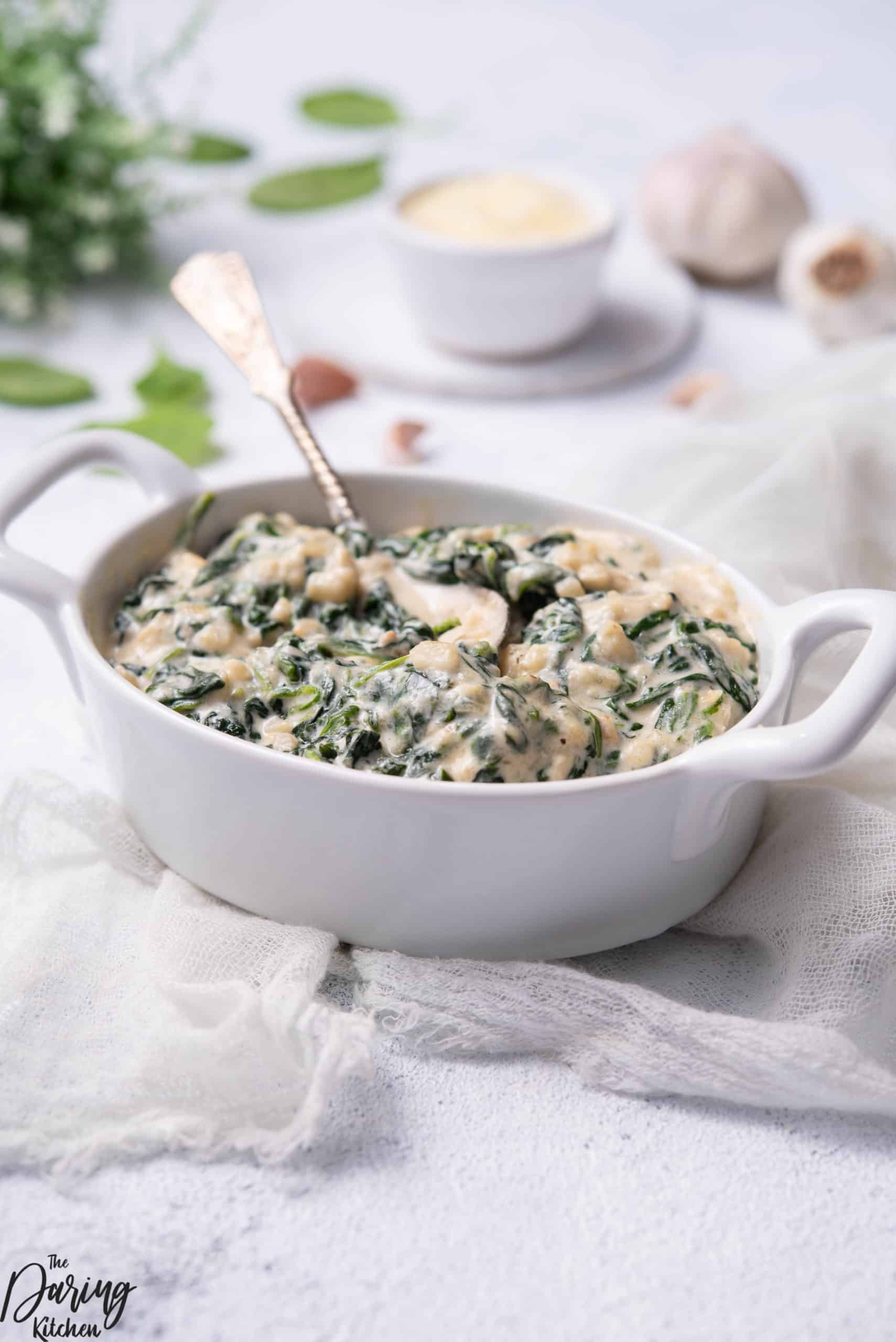 Easy Creamed Spinach Daring Kitchen