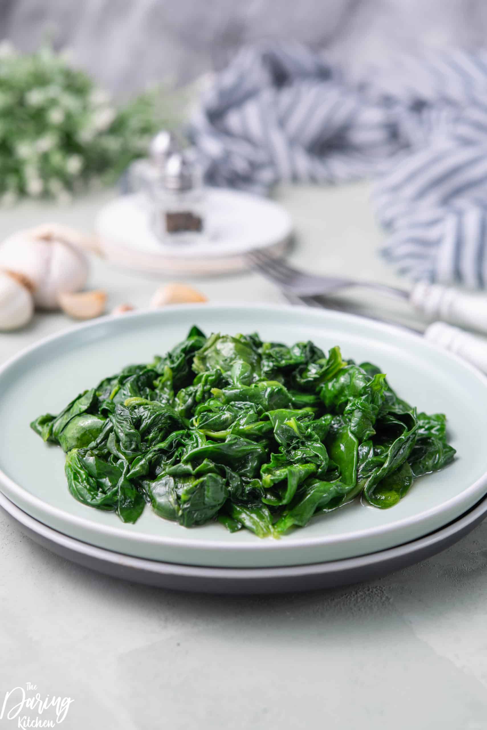 Fresh Sautéed Spinach With Garlic Daring Kitchen
