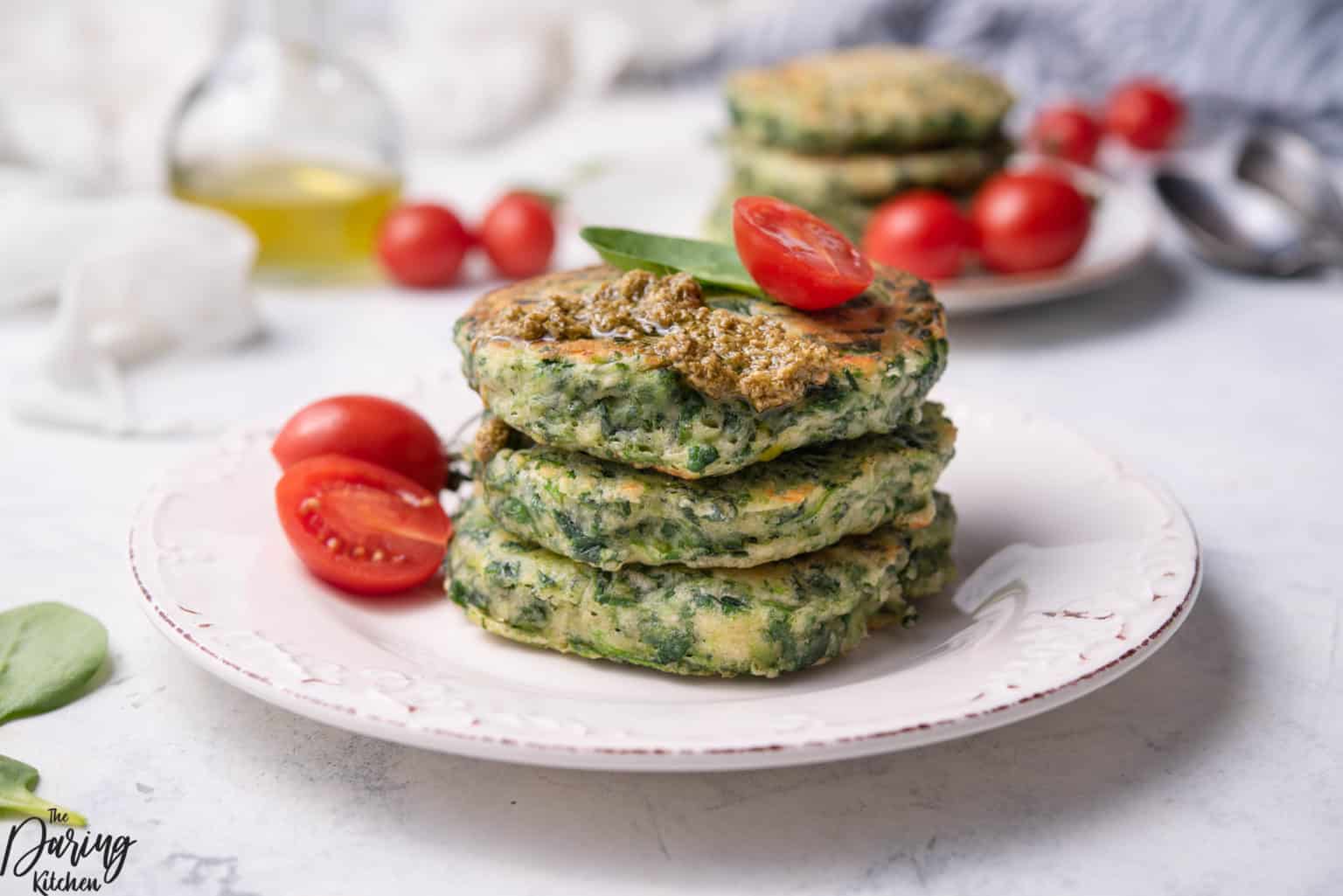 How To Make Spinach Fritters Daring Kitchen