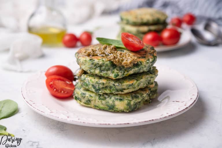 How To Make Spinach Fritters Daring Kitchen