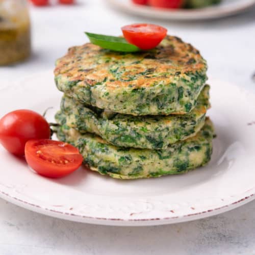 spinach fritters