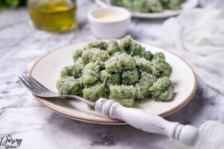 Spinach Gnocchi With Parmesan Daring Kitchen