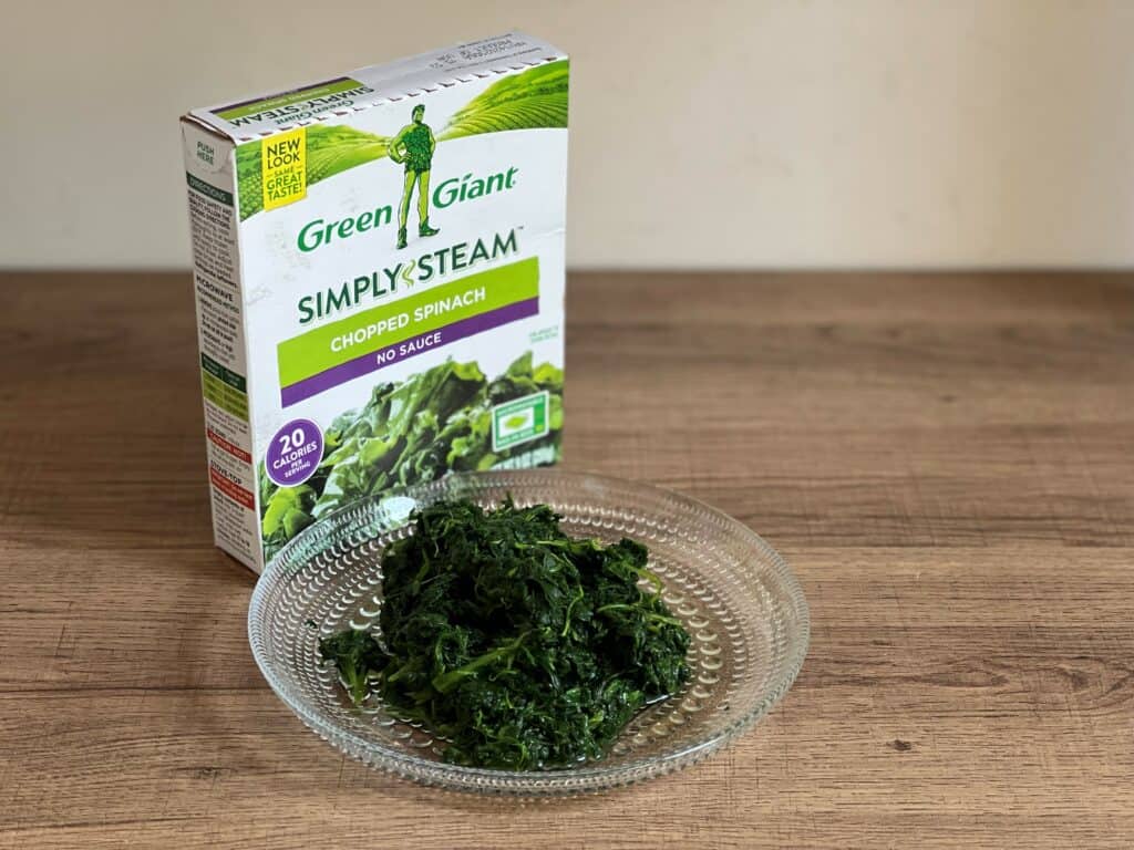 Green Giant Frozen Spinach Nutrition Facts at Tim Dike blog