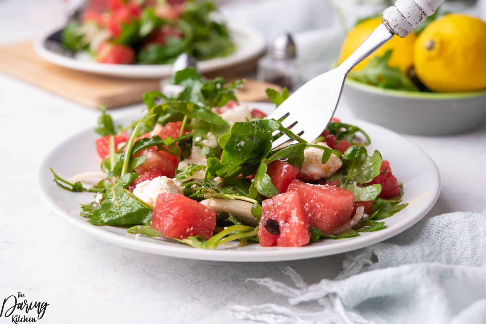 Watermelon Arugula Salad Daring Kitchen