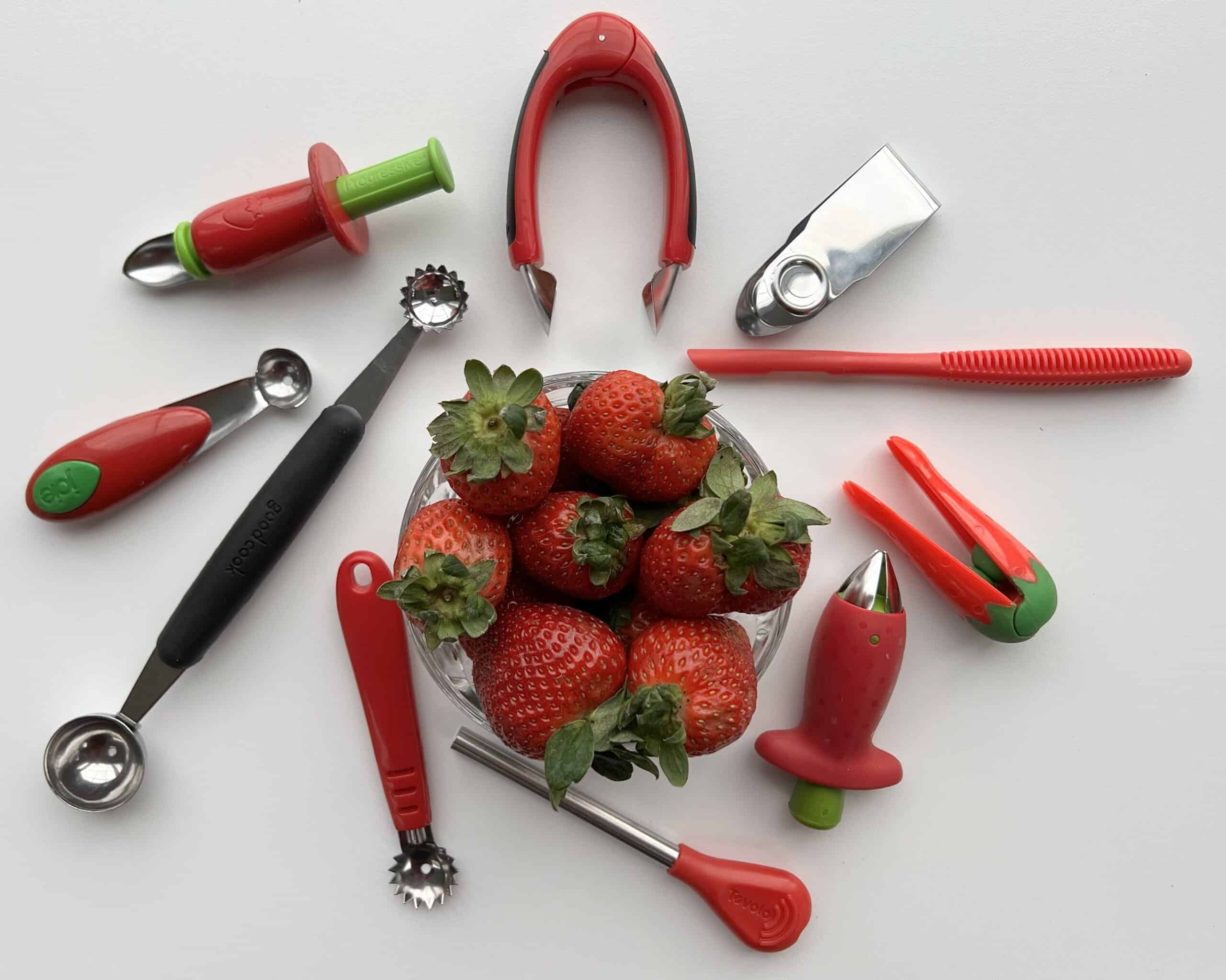 Berry Stem Remover Fruit Corer Slicer