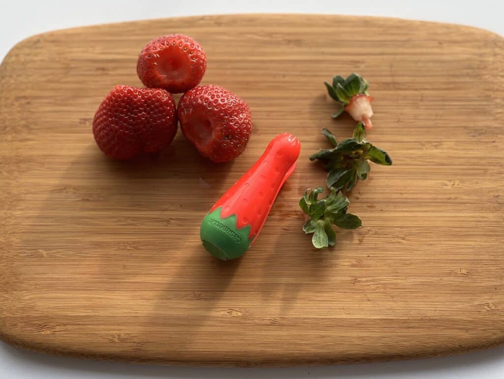 I Absolutely Love This Affordable Strawberry Huller and Slicer from