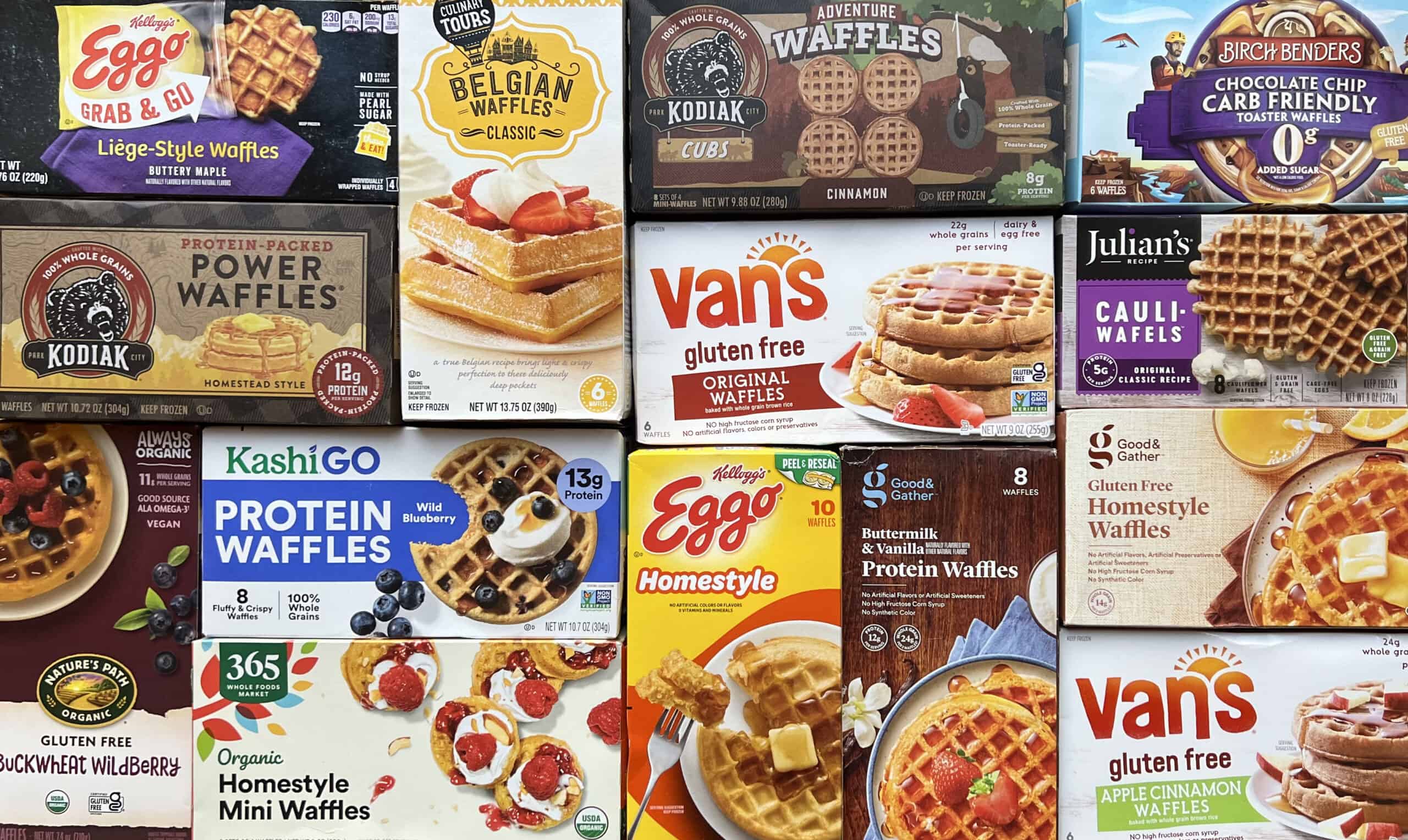 Evergreen™ Launches New Look for Frozen Waffle Packaging