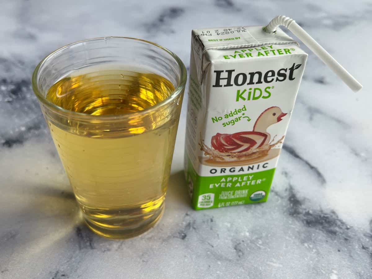 Calories in Organic Honeycrisp Apple Juice from 365 Everyday Value